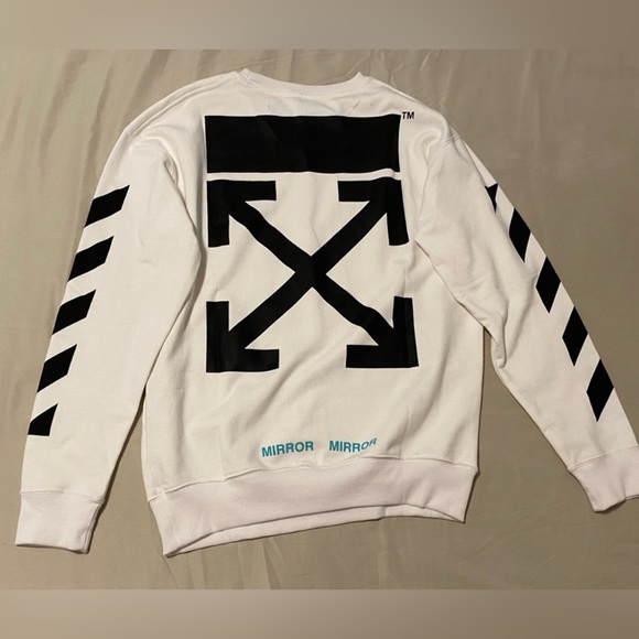 Off White Diagonal Caravaggio crewneck - Picture 2 of 5